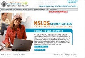 NSLDS Website